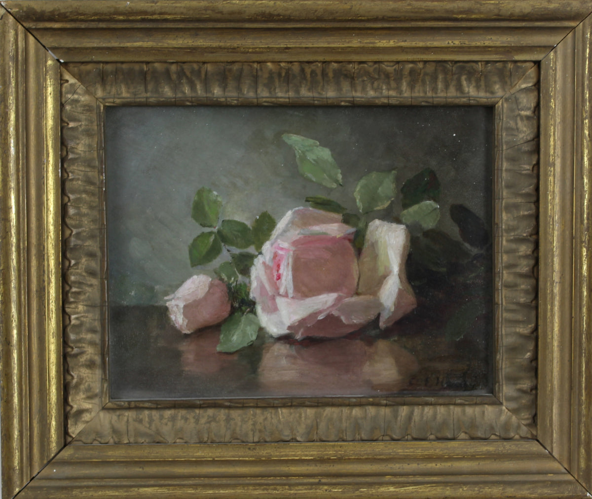 Pink Roses Wesley Barrett Fine Arts Gallery