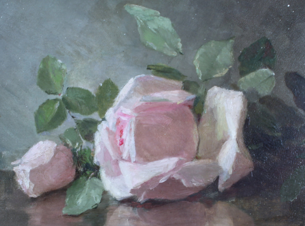 Pink Roses Wesley Barrett Fine Arts Gallery